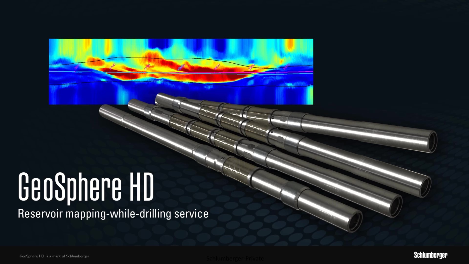 Upgraded slides for GeoSphere HD high-definition reservoir mapping-while-drilling sevice customer presentation